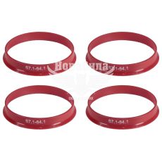 Кільця центрувальні для колісних дисків 67.1-64.1 (Walline) термопластик
