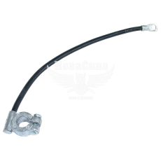 Клема для акумулятора мінусова з проводом (Україна) 30см. свинець