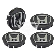 Ковпачки для титанових дисків Honda (КНР) 60/55мм. (чорний)