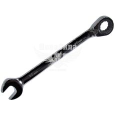Ключ ріжково-накидний 17мм. з тріщоткою та реверсом (Molder Tools)