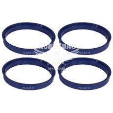 Кільця центрувальні для колісних дисків 72.6-67.1 (Walline) термопластик