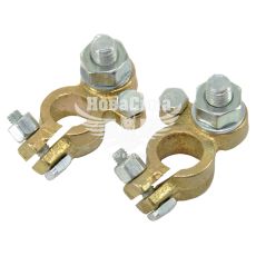 Клеми для акумулятора (Belauto) легкові, латунь 190гр. (шпилька М10)