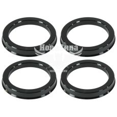 Кільця центрувальні для колісних дисків 72.6-56.6 (Walline) алюміній