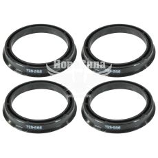 Кільця центрувальні для колісних дисків 72.6-58.6 (Walline) термопластик