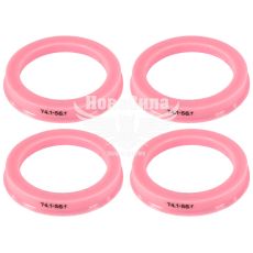 Кільця центрувальні для колісних дисків 74.1-56.1 (Walline) термопластик