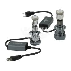 Лампочка LED H7 (Cyclone) (G10 5500K) з лінзами