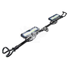 Лампа переносна інспекційна (Brevia) LED 2x10W COB, 2x1000lm, 2x4000mAh, Power Bank, (Type-C) к-т. 2шт.