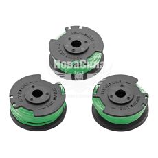 Комплект котушок для тримера (Karcher) LTR 3-18 Dual, LTR 36-33 Battery. 2.0мм (кт.-3шт)