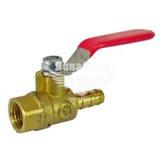 Кран шаровий повітряний з внутр. різьб. 1/4 на шланг 8мм. (Intertool)