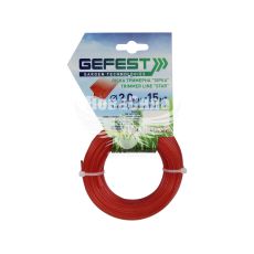 Косильна струна (Gefest) зірка 2,0мм. 15м. леска