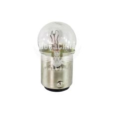 Лампочка 2-ох конт. черешня біла 12V-18/5Вт P21/5W BAY15d (Solar) (упак.-10шт.)