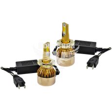 Лампочка LED H7 (TURBO LED) GOLD (C6 6000K 36W)