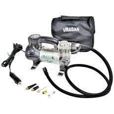 Компресор автомобільний (Uragan) в прикур.+ліхтар 1-но цилінд. 35л/хв.