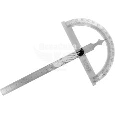 Угломер - Транспортир с линейкой 120х150мм (Yato) кут - 180-гр