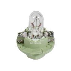 Лампочка без цоколя семечка W1.2W біла 12V-1,2Вт B8.5d (Osram) (з патроном) (упак.-10шт.)
