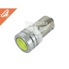 Лампочка з цоколем LED T8.5 SMD біла 1-діод 12V-4Вт BA9s (Solar) (к-т.-2шт.)