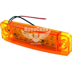 Фонарь габаритов Truck боковой желтый (Tempest)