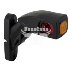 Ліхтар габаритний ріжок (Isiksan) LED 12-24V косой средний правий