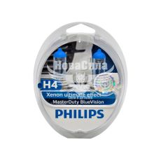 Лампочка галогенна H4 P43t 24V-75/70Вт (Philips) (Master Duty) (кт. 2шт.)