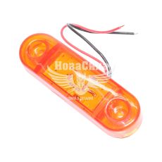 Фонарь габаритов Truck боковой желтый (Tempest)