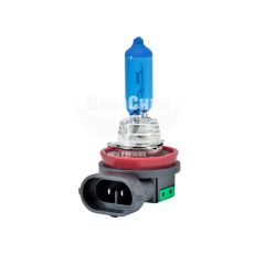 Лампочка галогенна H11 PGJ19-2 12V-55Вт (Solar) 4200K (Star Blue)