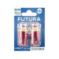 Лампочка без цоколя LED T20 W21/5W SMD жовта 24-діоди 12V W3x16q (Futura) (к-т. 2шт.)
