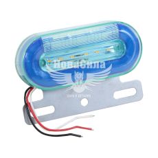 Фонарь габаритный универсальный (Tempest) LED 24V синий