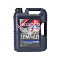 Моторна олива бензин, дизель 10W-40 (Liqui Moly) Optimal 5л.