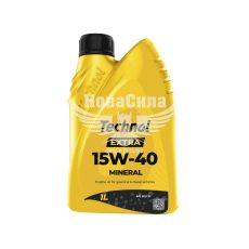 Моторна олива бензин, дизель 15W-40 (Technol) Extra 1л.