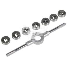 Набор для нарезки резьбы 8 пред. (Сибртех) (плашки)