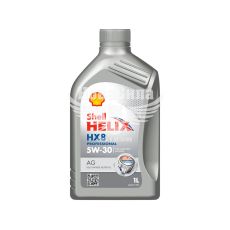 Моторна олива бензин, дизель 5W-30 (Shell) Helix HX8 Professional AG 1л.