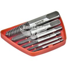 Набір екстракторів (Yato) 6 пред. для відкручування зламаних шпильок