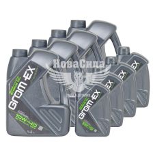 Набір №13 Моторна олива 10w-40 4л. SUPER DIESEL (Grom-EX) (4шт.+1л.)