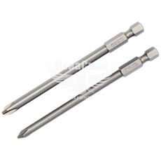 Набір насадок викруткових (Yato) PH1 PH2 L150 квадрат 1/4 2шт