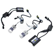 Набір автомобільних ксенонових ламп H27/2 (Brevia) 5000K (Super Slim Ballast)