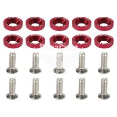 Набор шайб декоративных в подкапотное пространство (КНР) + болты