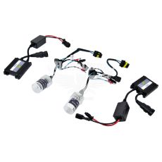Набір автомобільних ксенонових ламп H1 (Brevia) 6000K (Super Slim Ballast)