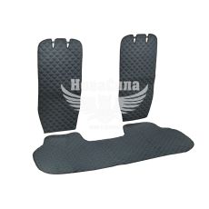 Накидки на сидіння (Polytep) алькантара зад. синя нитка (к-т.-2шт.)