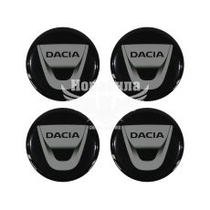 Наклейка Dacia на ковпаки (силікон) діам. 5х5