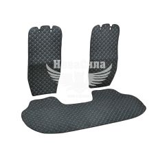 Накидки на сидіння (Polytep) алькантара зад. біла нитка (к-т.-2шт.)