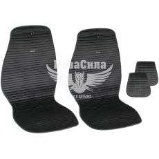 Накидки на сидіння (Beltex) преміум перед. Barcelona (к-т.-2шт.) чорні