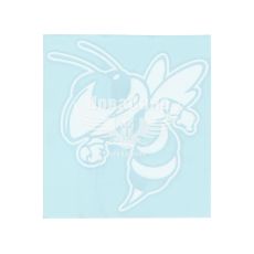 Наклейка Бджола 16х15 біла