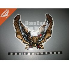 Наклейка Орел (крила в верх) (мідний) 21,7х20