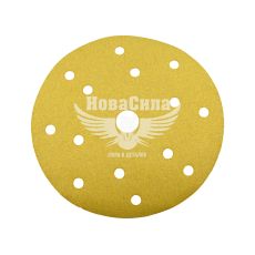 Наждачний папір (SOLL) P_0120 150мм. (круг 15отв. на липучку)