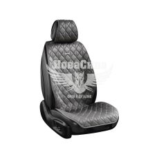 Накидки на сидіння (CarLife) преміум перед.+зад. Nitro (к-т.-4шт.) сірі