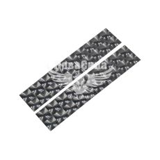 Наклейка відблиск (дворядна) (біла) 24,5-4,8см.