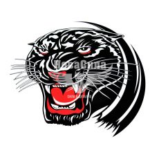 Наклейка Пантера (голова) 28.5х27