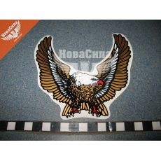 Наклейка Орел (крила в верх) (бронз.) 13х12