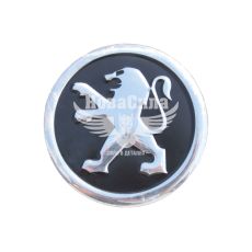 Наклейка Peugeot на ковпаки (Tuning Labels) чорна 4шт.