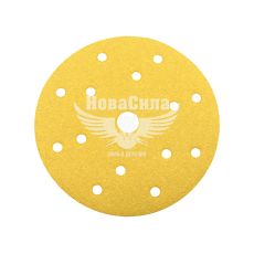 Наждачний папір (SOLL) P_0080 150мм. (круг 15отв. на липучку)